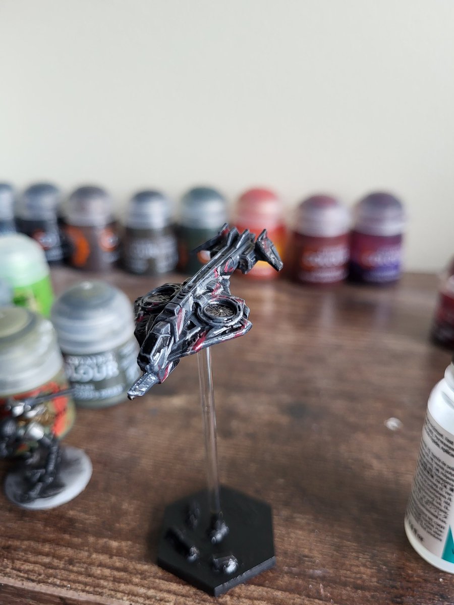 DigiArcStudio's tweet photo. Couple more for the Concordat Commandos. A Crane Transport (model from the old clix game) and another VTOL from #DeathRayDesigns that I'll use for now as a proxy Cyrano Gunship

#Battletech https://t.co/mbmKsfaIxO