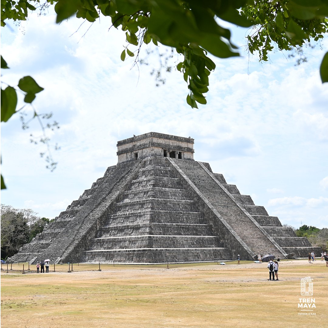 ¿Sabías que Tren Maya te lleva a una de las 7 maravillas del mundo? 🌎 Viaja en el Tren y #VisitaChichenItza