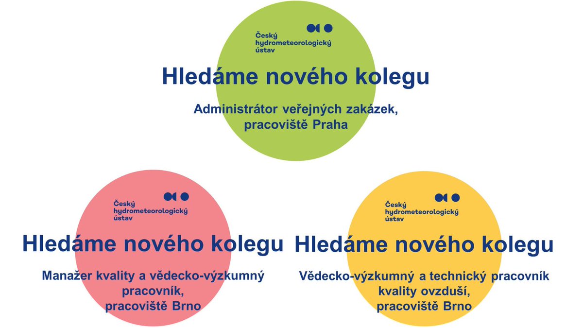 #prace Staňte se součástí našeho týmu. Více o pozicích: chmi.cz/o-nas/nabidka-…