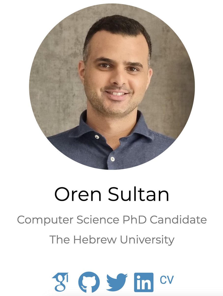 🚀 Exciting News! 🚀 I'm thrilled to announce the launch of my academic website: orensul.github.io 🎉✨ Stay tuned for more research news to come! 🤓 #academy #website #news #research #hebrewuniversity #computerscience #phd @HebrewU @CseHuji