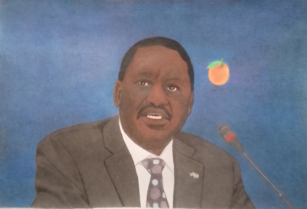 It'll cost you $0.00 to Like/Retweet my Pencil Art of Raila Odinga🔥 🙏 . . . ✨Order A4/A3 Portrait on 0706069753. . . . Sigor | Bunge Towers | Governor Sakaja | Wueh | Kipsigis | Raila | June Moi | NTSA | Muhoho Kenyatta