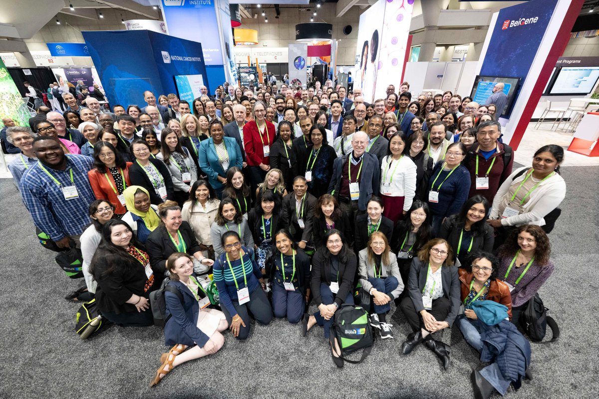 I’m so proud of our @theNCI team and am grateful we paused for this moment of camaraderie and connection, capturing the spirit of #AACR24. We are all in this together! #Every1HasARole