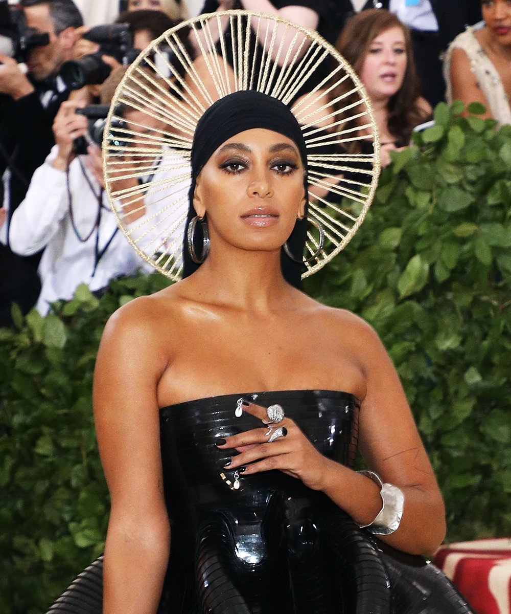 Solange in Iris Van Herpen Fall 2012 Couture at the 2018 Met Gala: Heavenly Bodies