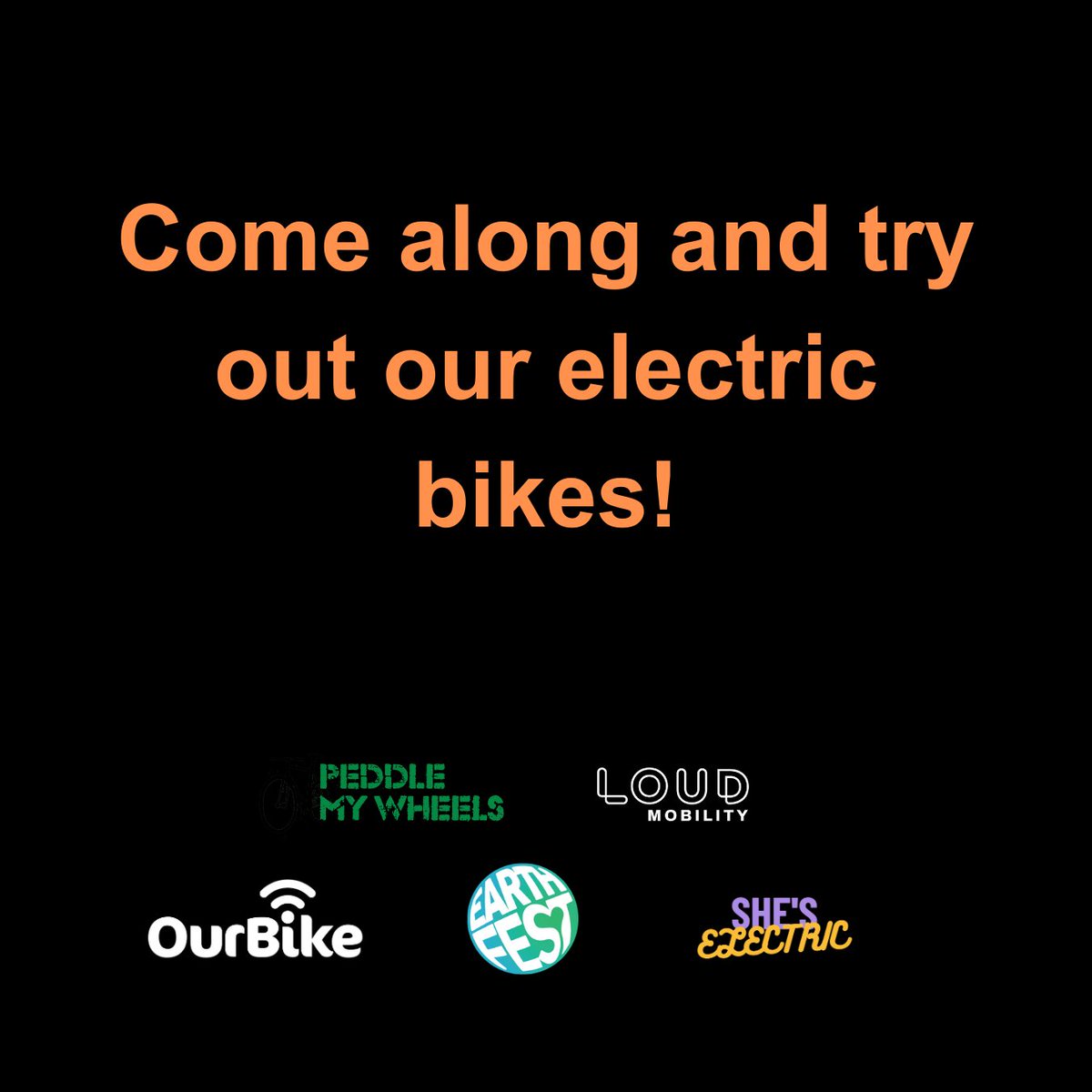 Peddle My Wheels is teaming up with Loud Mobility and the She’s Electric campaign at @EarthfestWorld 2024. 🌍⚡️ Earthfest, London's flagship sustainability event is taking place from April 19th-21st. 🫶 Join us and test-ride our e-bikes: earthfest.world #sheselectric