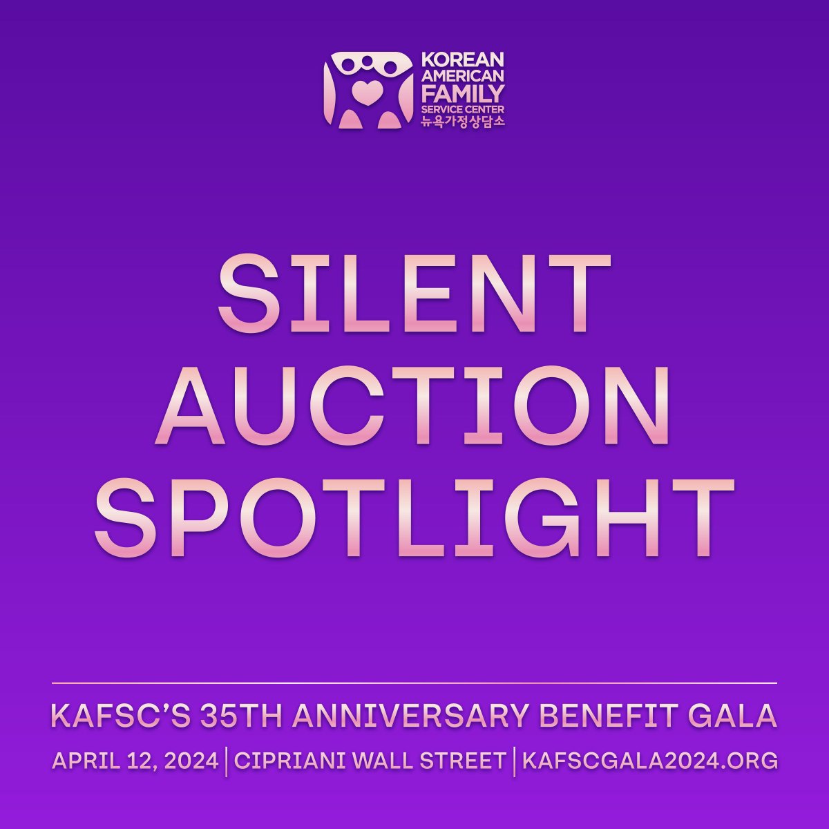 🌟The countdown is on!🌟Only 1 day until KAFSC’s 35th Anniversary Benefit Gala! Don't miss out on our Live and Silent Auction, which will help support KAFSC's vital services, providing assistance to survivors of domestic violence and sexual assault.💜