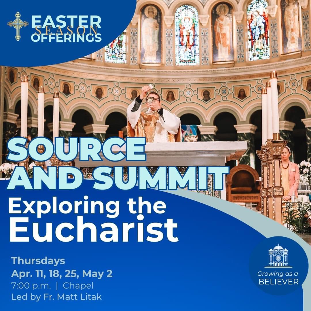 Join us this evening for our kickoff of the course on Eucharist with Fr. Matt leading it. Visit clement.org to register #chicago #faith #community