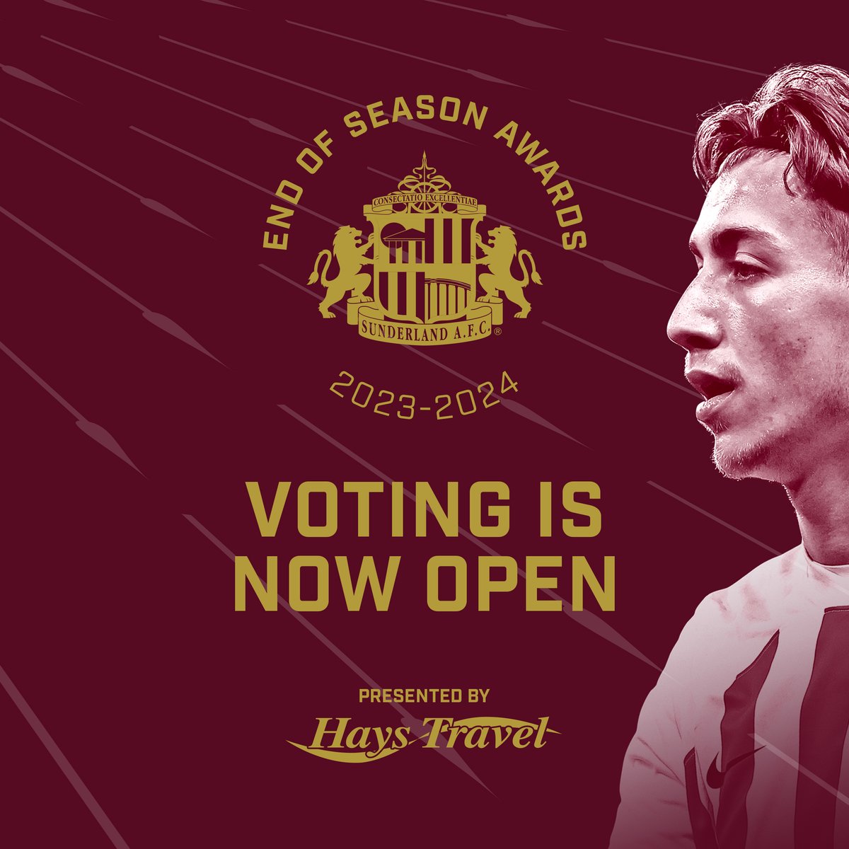 SunderlandAFC's tweet photo. Time to cast your vote for our End of Season Awards... 🏆

♦️ Men's Player of the Season
♦️ Women's Player of the Season

#SAFC | @HaysTravel