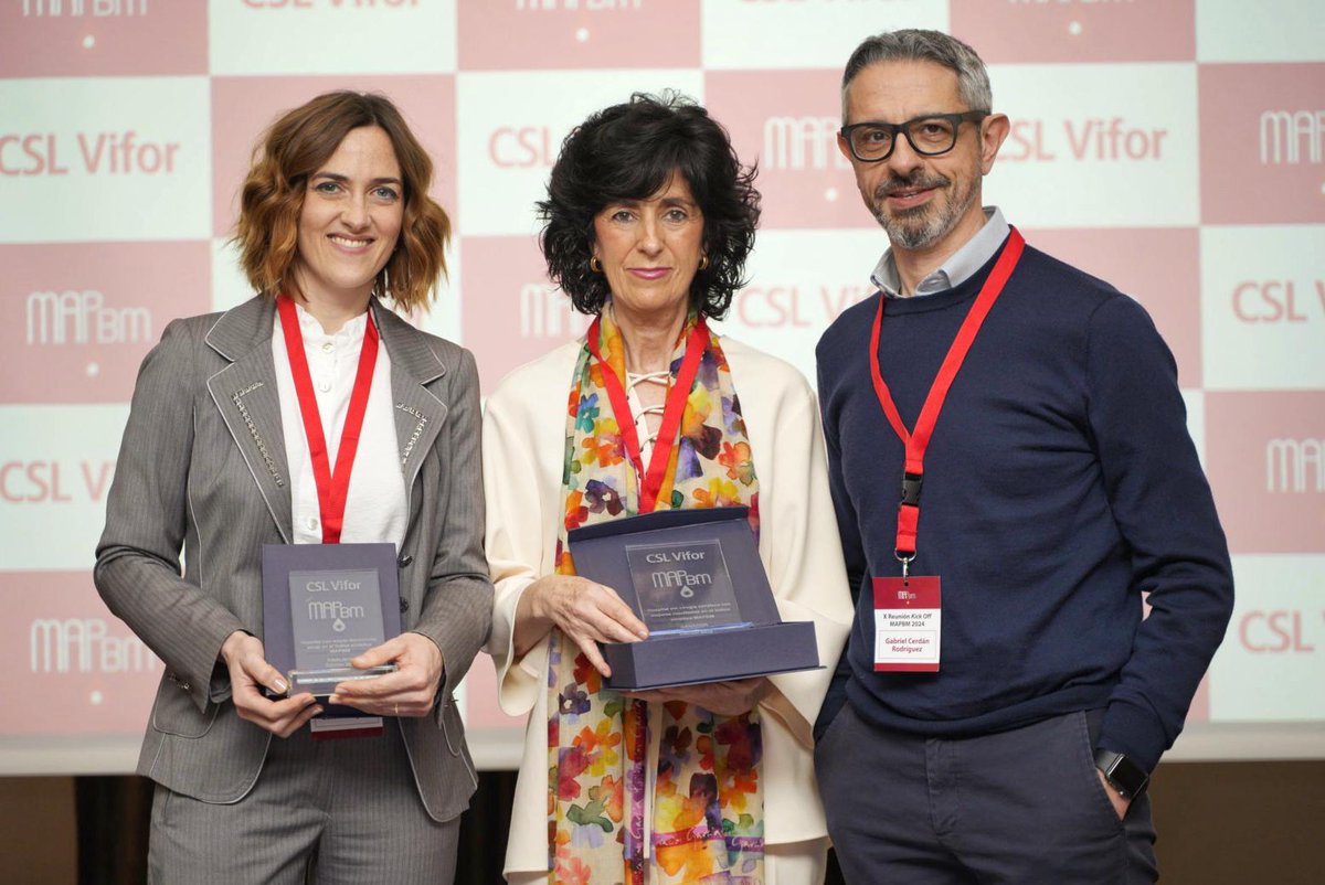 El Hospital García Orcoyen de Estella premiado por su buena práctica en la gestión de la sangre de sus pacientes ➡️Gracias al Programa de Gestión de la Sangre del Paciente se ha reducido un 50% las transfusiones de concentrados de hematíes @salud_na 🔗navarra.es/es/-/nota-pren…