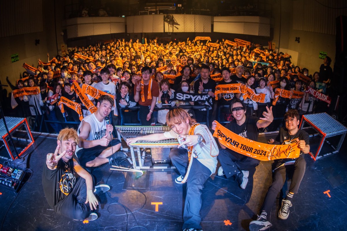 /／ TOUR 'ORANGE' DAY 3 \＼ 2024.4.11 SAPPORO PENNY LANE 24 Thank you!🍊🍊🍊 #SPYAIR #オレンジ