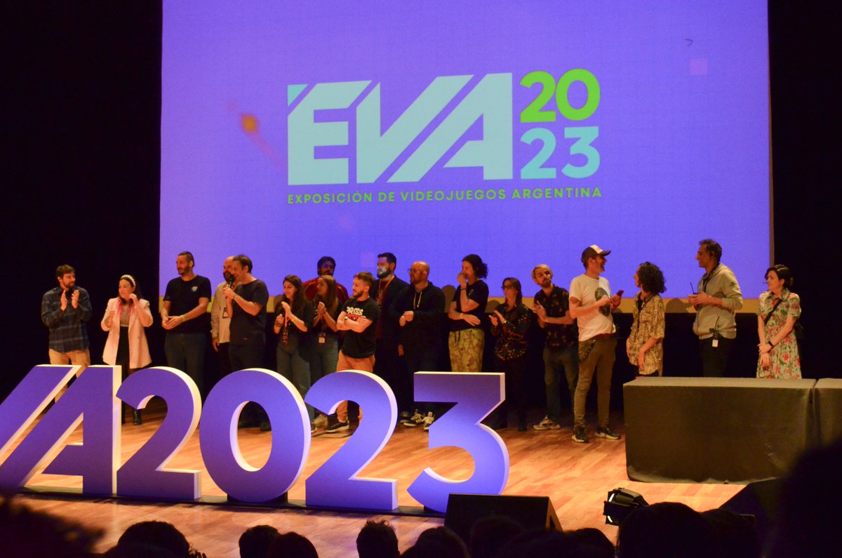 ¡Confirmado! La EVA vuelve al Centro Cultura Kirchner por tercer año consecutivo 🥳 La Exposición de Videojuegos Argentina, que se realizaría entre el 23 y 26 de octubre, rompe records de asistencia, videojuegos y conferencias año tras año💪