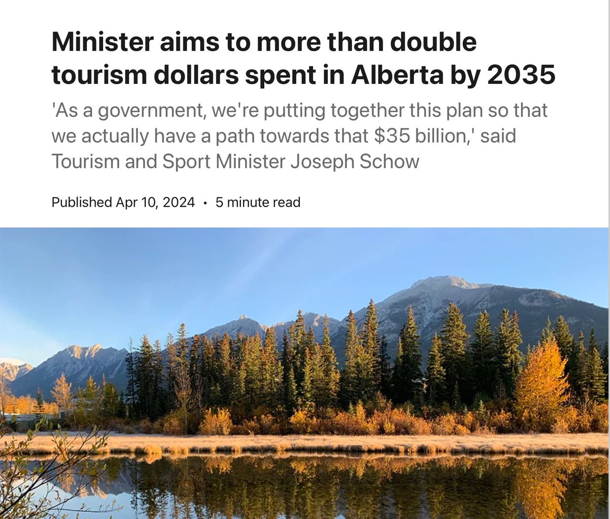 If the plan is to more than double business in the next 10 years… we better get building that passenger train from Calgary Airport to Banff.

It’s part of the plan, right?

@RailAlberta #Calgary #Banff #abgov 
calgaryherald.com/news/politics/…