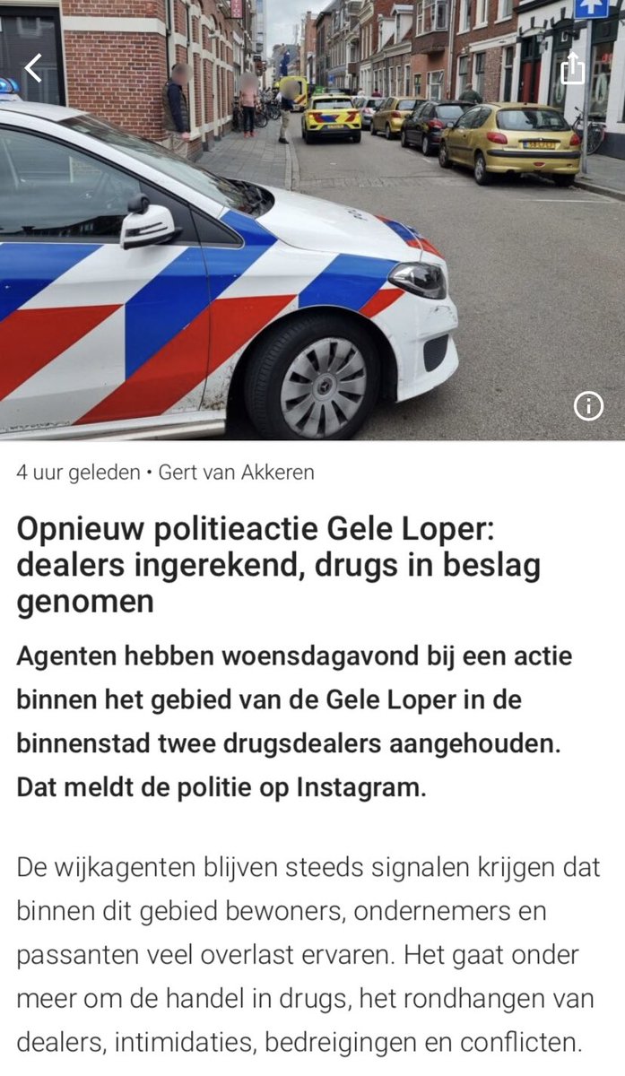 Praktijkvoorbeeld Groningse drugshandel/economie. 
oogtv.nl/2024/04/opnieu…
#GroningsePraktijken #GeleLoper