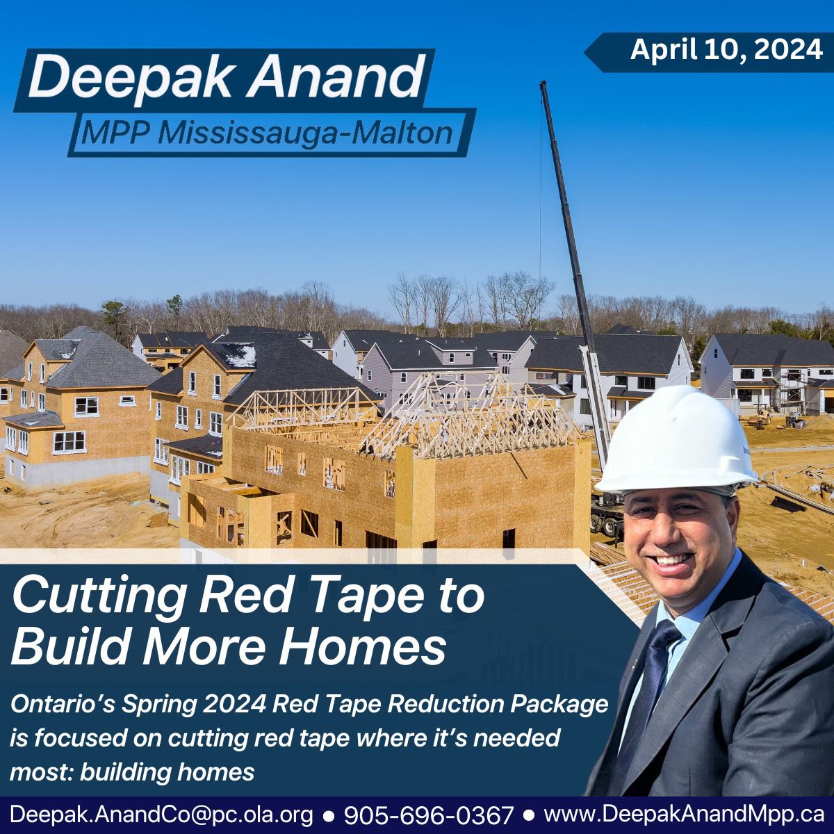 Our govt is #CuttingRedTape to #getmorehomesbuilt faster & at lower costs by:
-prioritizing infrastructure for housing projects that are ready to go
-providing municipalities & builders with greater certainty
-building more types of homes for more people. bit.ly/ON-MoreHomesFa…