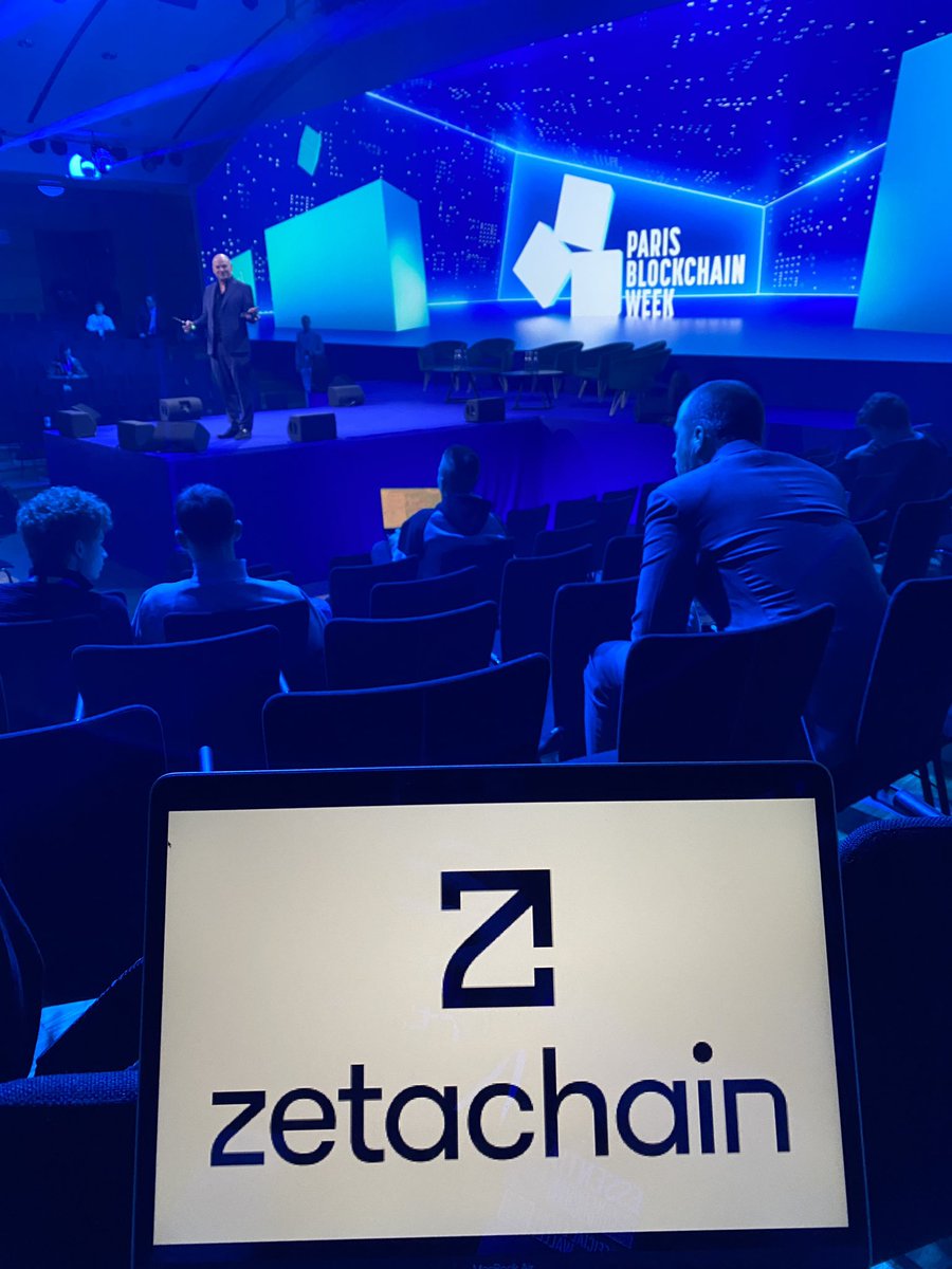 ZetaChain spotted at @ParisBlockWeek 👀