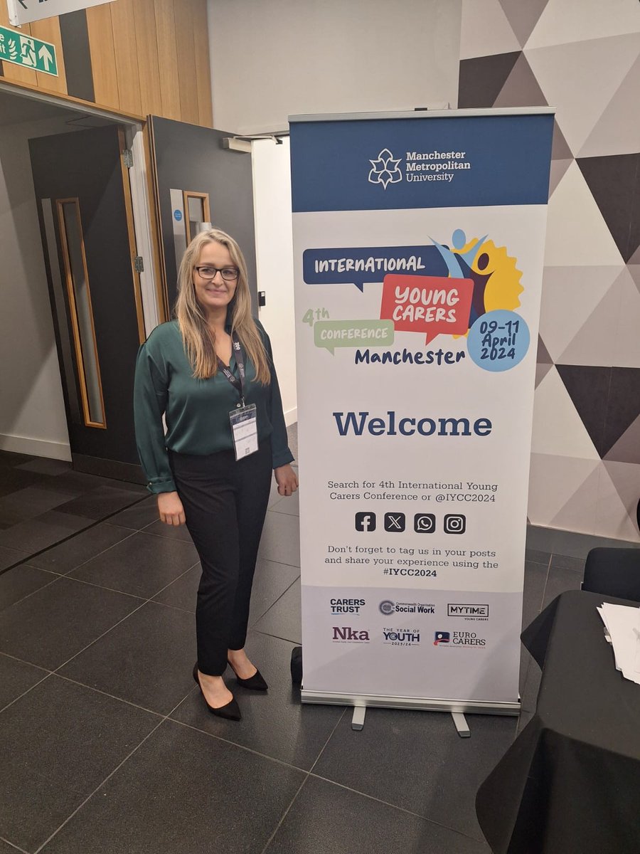 Angela from our Young Carers service presented her research at the @iycc2024 in #Manchester this week A key takeaway from the conference... We need our legislation to change in NI. A change in law would give our Young Carers the same rights & protections as their UK peers