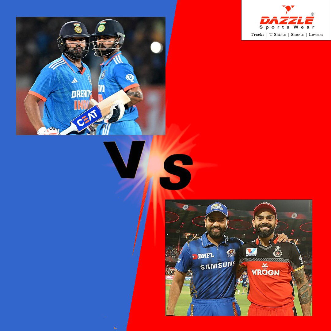 Who will win the battle? Virat vs Sharma, comment your guess👇 #IPL2024 #RohitSharma #ViratKohli #KingKohli #Hitman #MIvsRCB