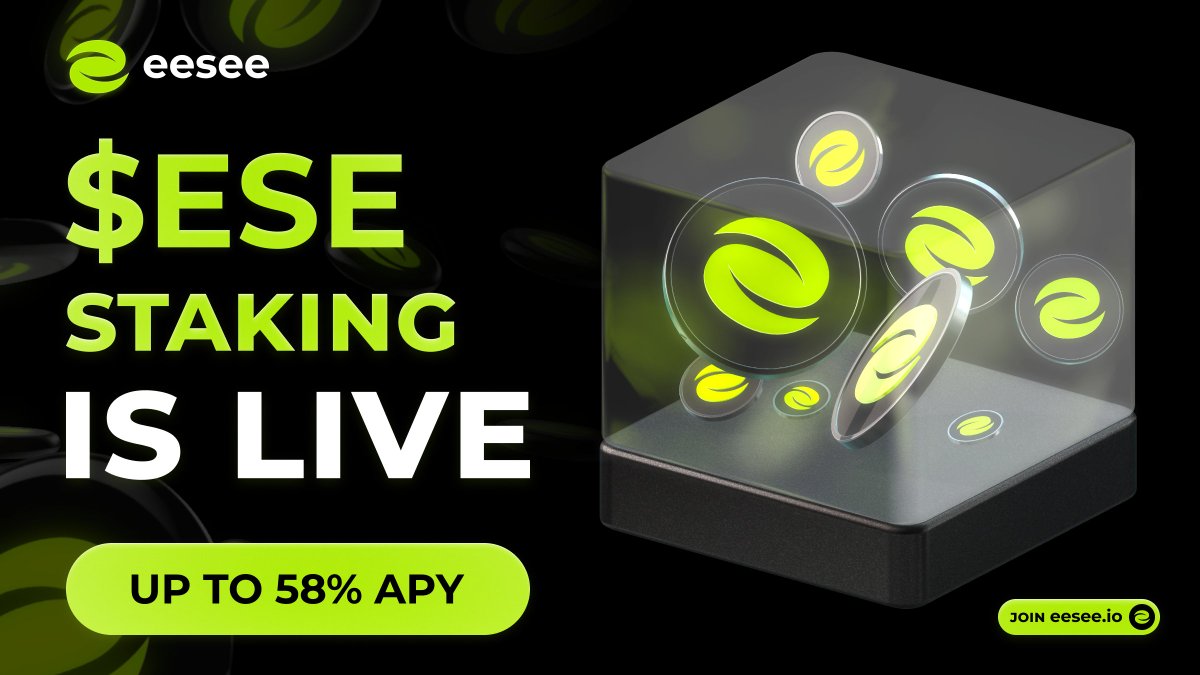 <a href="/eesee_io/">eesee.io</a> <a href="/hackenclub/">Hacken🇺🇦</a> <a href="/CertiK/">CertiK</a> $ESE Staking Is Live! 🔥

✅ Unlock $ESE rewards

👉 Get ready with your $ESE tokens and join us on the eesee staking platform!

Staking made easy - app.staking-eesee.info