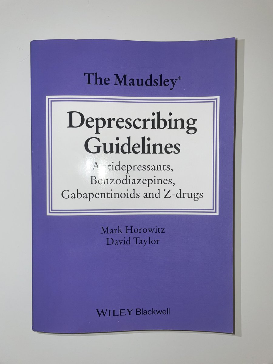 Finally got my copy of the Maudsley Deprescribing Guidelines.

PSSD is mentioned on multiple pages of this textbook!

I wish I was able to access this information before starting #Lexapro. #SSRI