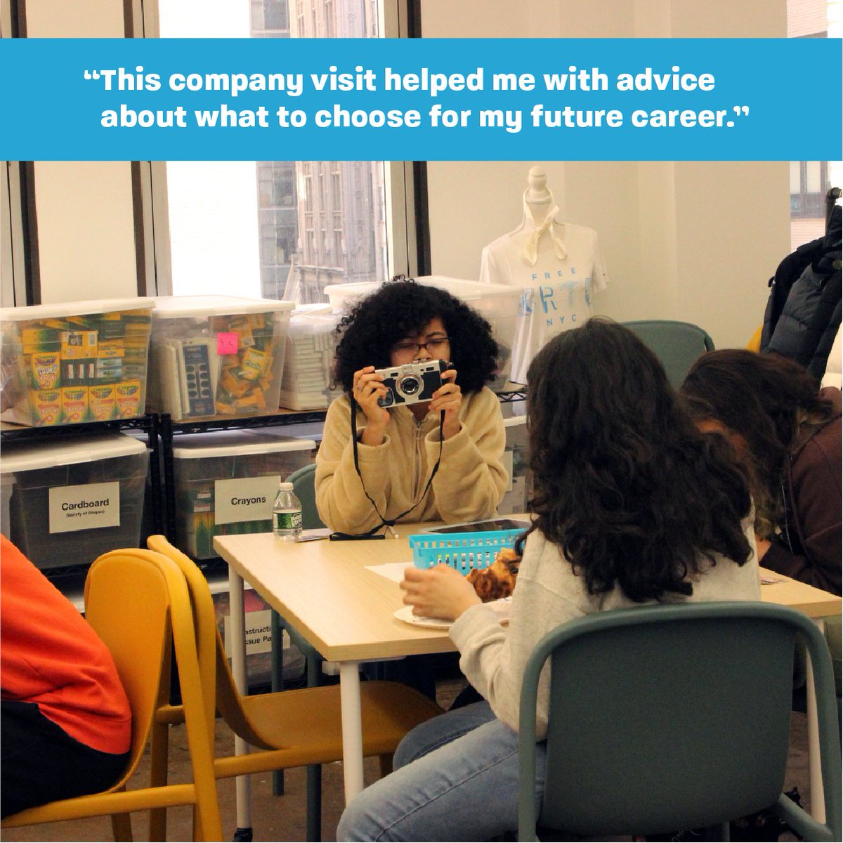 Our recent Creative Lab program's Career Week featured visits with @titmouseinc, @swissinstitute, @hermes, @accenture, @hauserwirth, @gkidsfilms, and <a href="/gensler_design/">Gensler</a>. We're empowering NYC 9th-12th graders with industry insights and professional development. 🙌 to our partners!
