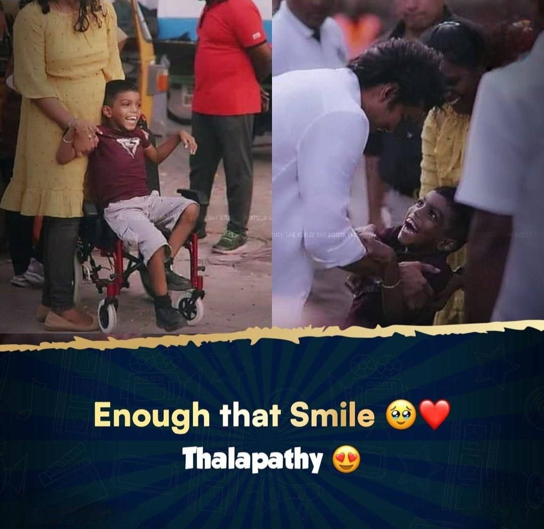 That wish fulfilment smile >>> 1000s of awards 💯♥️ @actorvijay na 💎 #TheGreatestOfAllTime