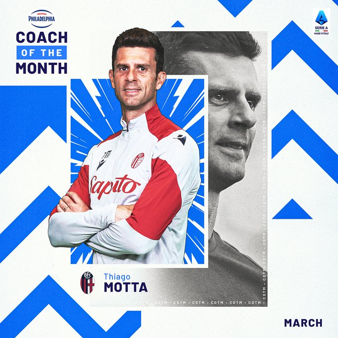 SerieA_BR's tweet image. 🇧🇷 THIAGO MOTTA É O TÉCNICO DO MÊS! 🏆

Apresentado por Philadelphia: Coach Of The Month de Março 👉 legaseriea.it/en/media/serie…

#COTM