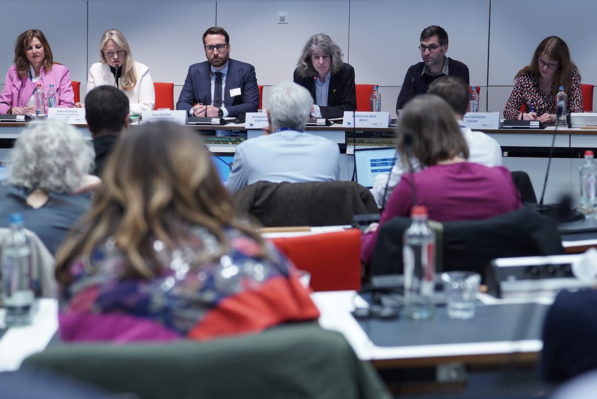 CEERenergy's tweet photo. Great attendance at the #CCC2024 both onsite &amp; online!

The discussions focused on identifying the best ways to implement new #EU frameworks to ensure a positive impact on #consumers.

🔗 Read the press release: https://t.co/JaWkk0UHkQ
🔗 Join us live: https://t.co/jlC6z61hUN https://t.co/bOo9TIK4Z6