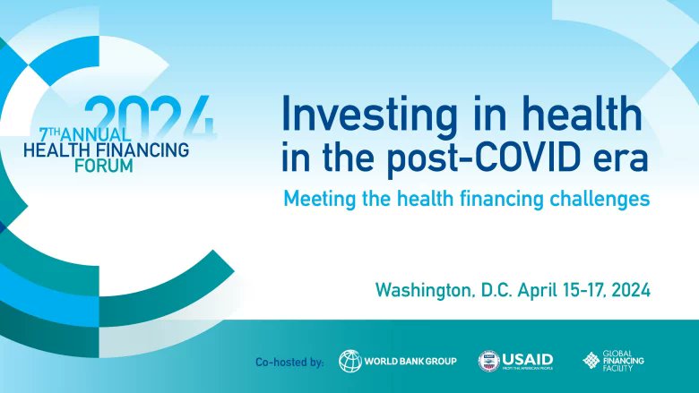 On April 16, @PalladiumImpact is co-hosting a satellite session at the Health Financing Forum alongside @WorldBank and @AERCAFRICA focused on strengthening interministerial collaboration to meet #healthfinancing challenges. To register, follow this link: cvent.me/5Wwnlk