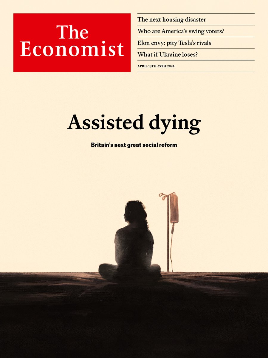 Anyone enduring unbearable suffering who has no chance of getting better should be able to choose the way they die—it’s a matter of individual freedom econ.st/3xyYf6x