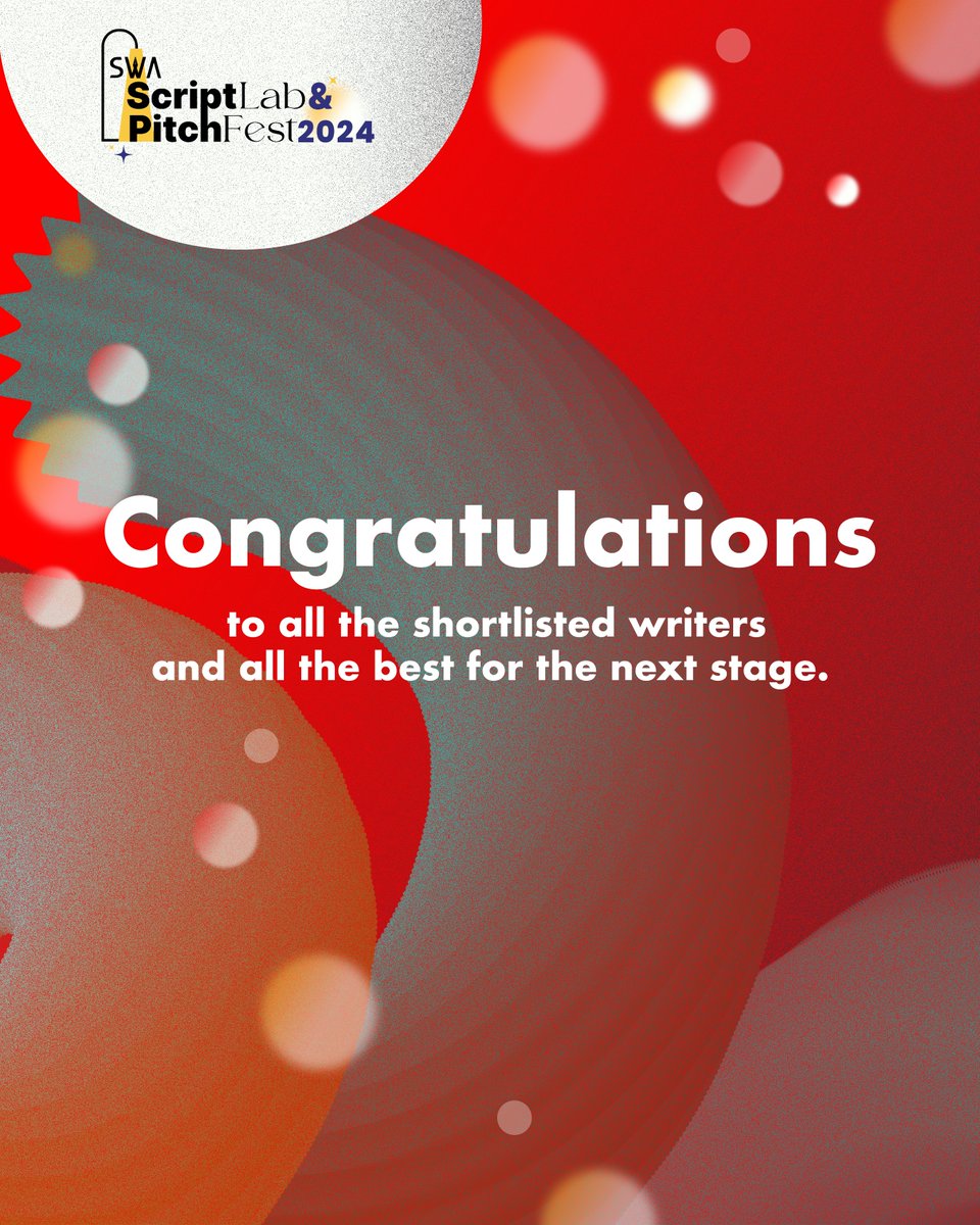 Thrilled to announce the completion of stage I for SWA Script Lab and Pitch Fest 2024! Out of over 1300 entries, our readers have shortlisted Top 64 scripts after a meticulous reading process. Congratulations to all the writers who made it to the next round!