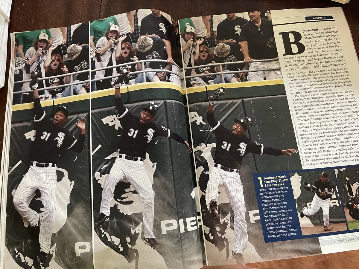 Found this August 2009 SI while going through a few things. #whitesox #markbuehrle #thecatch