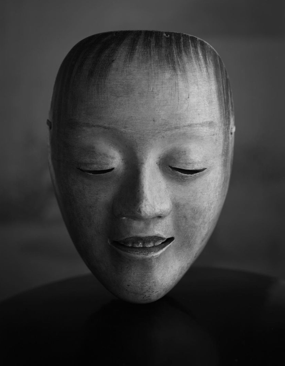 ‘Yoroboshi 弱法師 Noh mask.’ #Photography by Kenro Izu #art