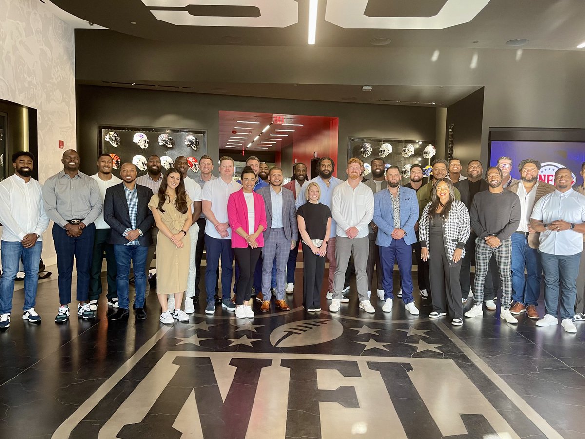 The 2024 group @NFL for Broadcasting Bootcamp. Game day today….lets see if we can put to work what we’ve learned! We get to call 2 different parts of 2 different games for Radio & TV + a studio portion.