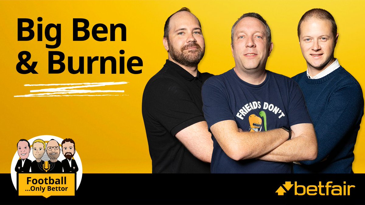 👥 Big Ben and Burnie 🔴 Maguire's shot value 🏇 Grand National sweepstake Hour-long episode of Football...Only Bettor with all the best betting angles on Saturday! 🔊 pod.fo/e/23023c 📺 youtu.be/1ZVZw-HgRU8