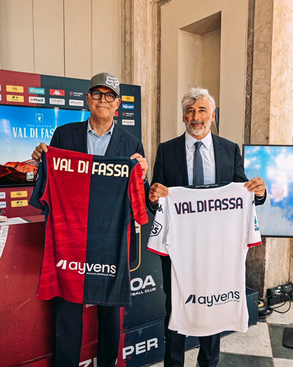 👕 Si è tenuta quest’oggi a Villa Rostan la conferenza di presentazione della pre-season 2024/2025 in Val di Fassa 🔴🔵 @valdifassa | @VisitTrentino