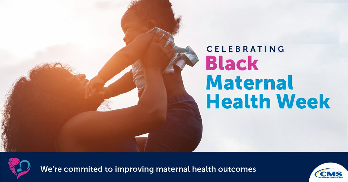 Today kicks off #BlackMaternalHealthWeek! Now is the time to raise awareness around the maternal morbidity and mortality disparities that affect Black mothers in the United States, which is 3x higher than any other ethnicity & has continued to increase in recent years.