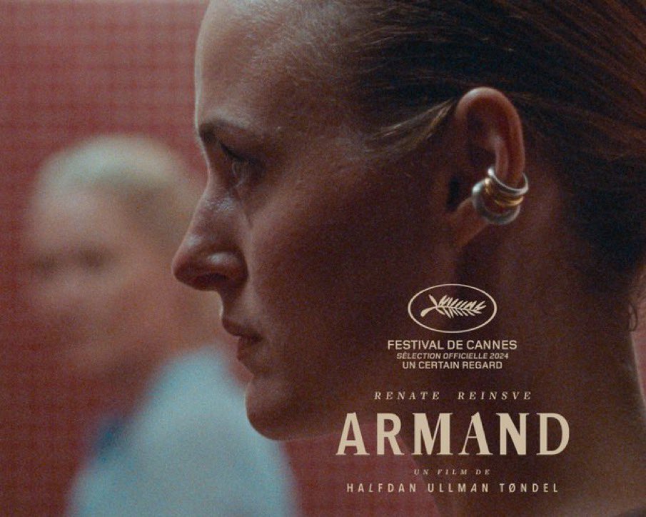 🚨 BREAKING: RENATE IS GOING BACK TO CANNES 💫🤩

ARMAND (2024), the feature-length debut from director Halfdan Ullmann Tøndel starring Renate, will premiere at @Festival_Cannes 2024 in the Un Certain Regard category!!