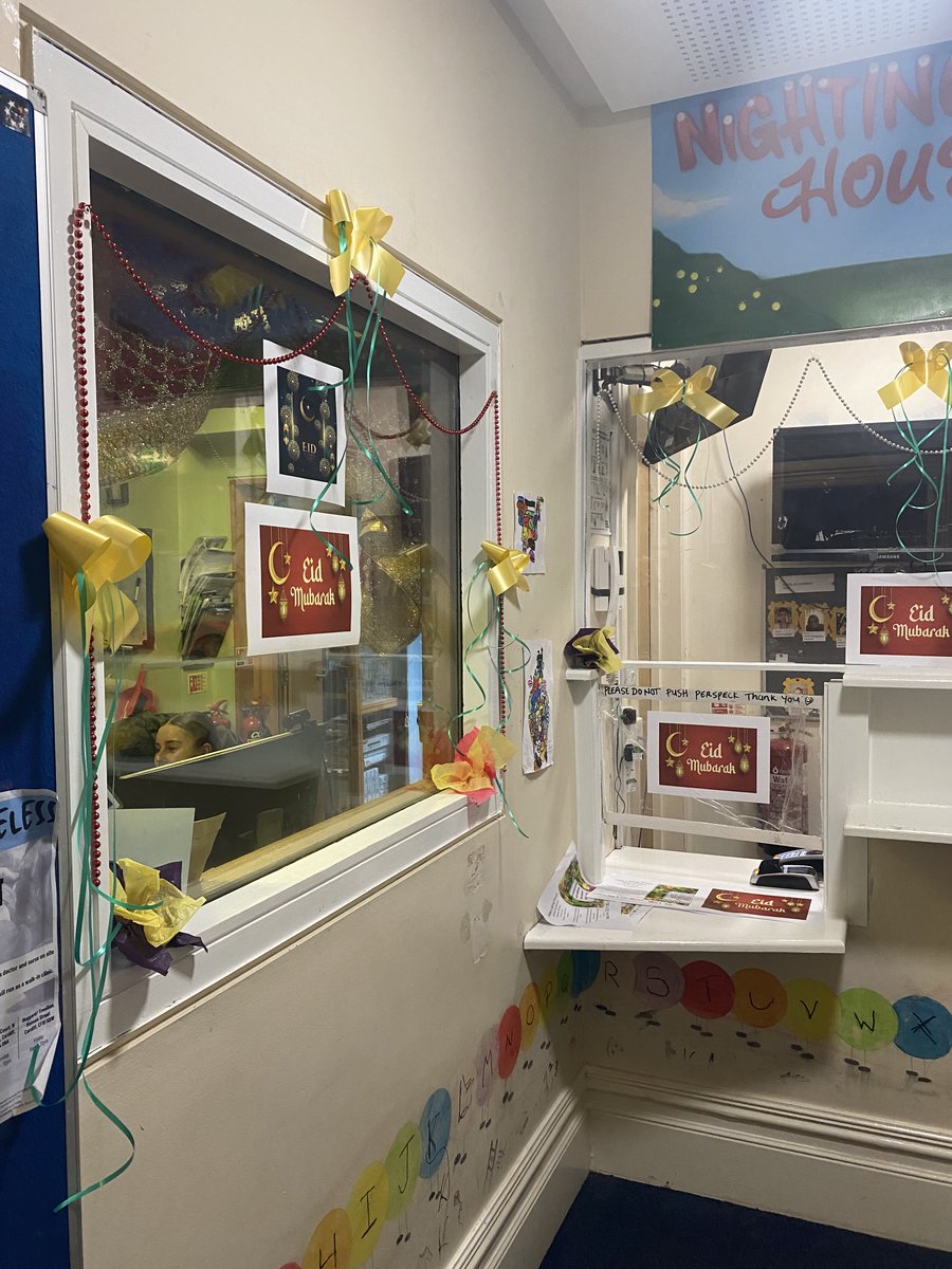 We hope that everyone celebrating had a blessed Eid ☪️ The families at our supported housing centre got in on the festivities with some lovely decorations 🏡