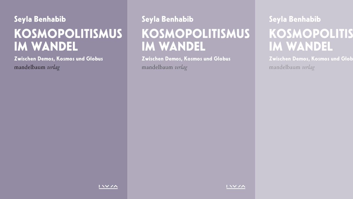 Till Schmidt rezensiert in der @FAZ_NET Seyla Benhabibs kürzlich erschienenes Buch „Kosmopolitismus im Wandel“. Das Buch beruht auf Benhabibs IWM-Vorlesungen im Oktober 2023 und wurde vom IWM herausgegeben: faz.net/-gr6-bofkt