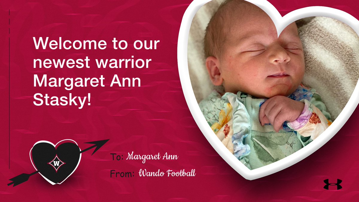 Congratulations @CoachTStatsky and Sarah on the arrival of your precious daughter, Margaret Ann! 🎉👶 Wishing you all endless joy, love, and sleepless nights with your newest warrior. May every moment be filled with laughter and cherished memories!
