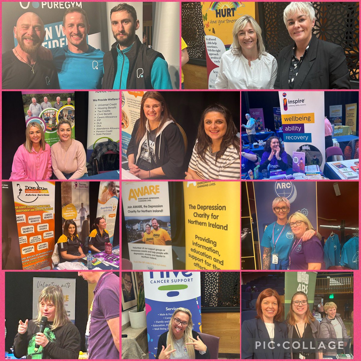 Delighted to get to @ARCFitness2’s #HealthFest in @MillenniumForum yesterday. The event sponsored by @derrycu brought together over 70 organisations in North West offering health services, addiction services & support. Míle buíochas to @FDSTrust for brilliant entertainment!