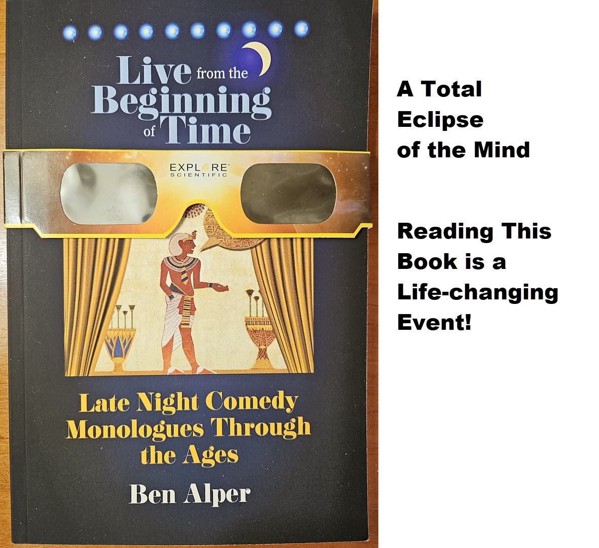 “Live From the Beginning of Time: Late Night Comedy Monologues Through the Ages”  tinyurl.com/3krv7h36 #books #comedy #giftabook #hilarious #humor #smarthumor #funnyreads #humorbooks #latenightcomedy #funnybooks #comedybooks