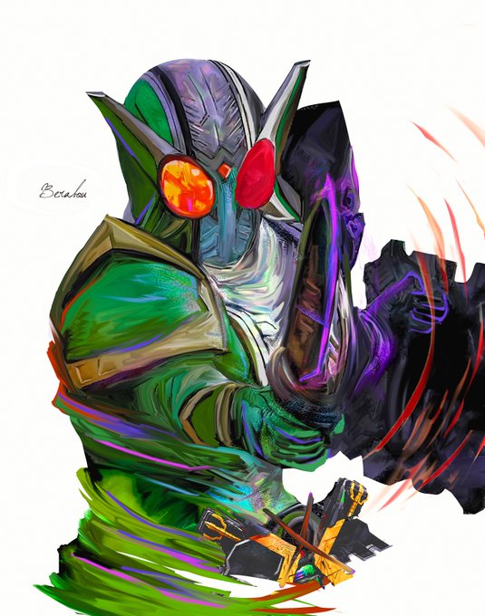 強いだけのWに価値はない。君の優しさが必要だ、翔太郎。#仮面ライダーW#菅田将暉 #桐山漣 #KamenRiderW #fanart 
