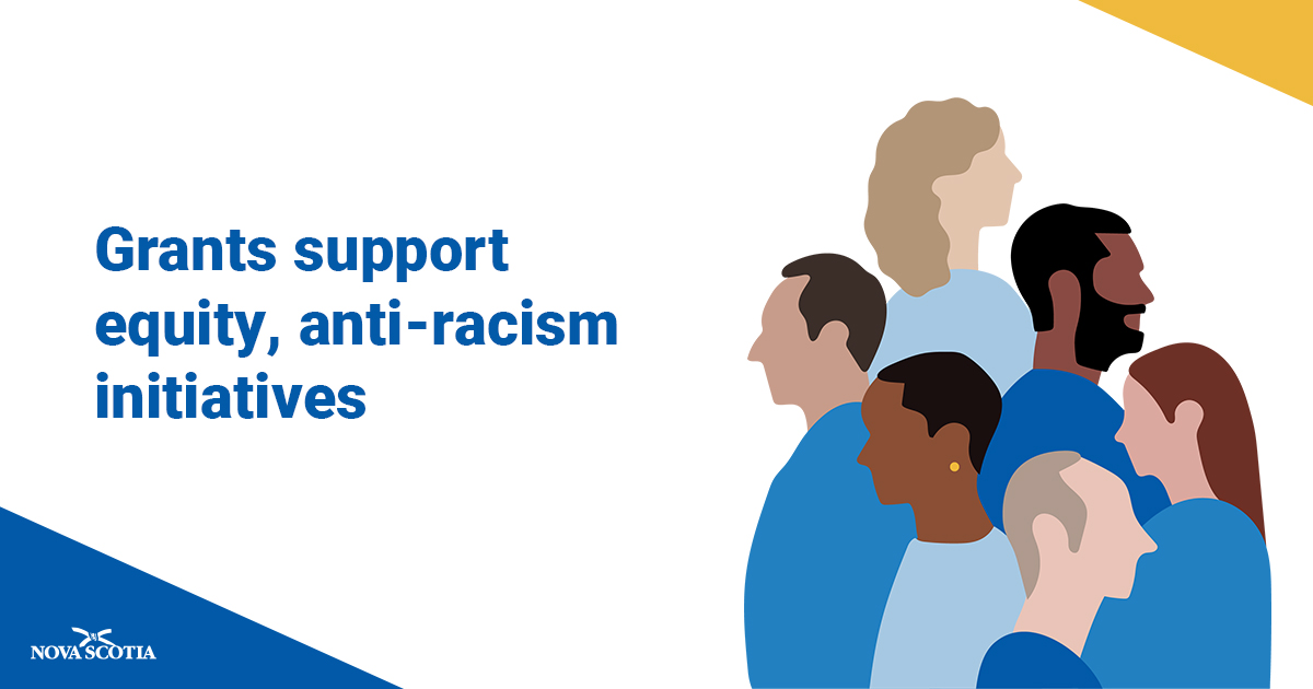 Grants Support Equity, Anti-Racism Initiatives news.novascotia.ca/en/2024/04/11/…