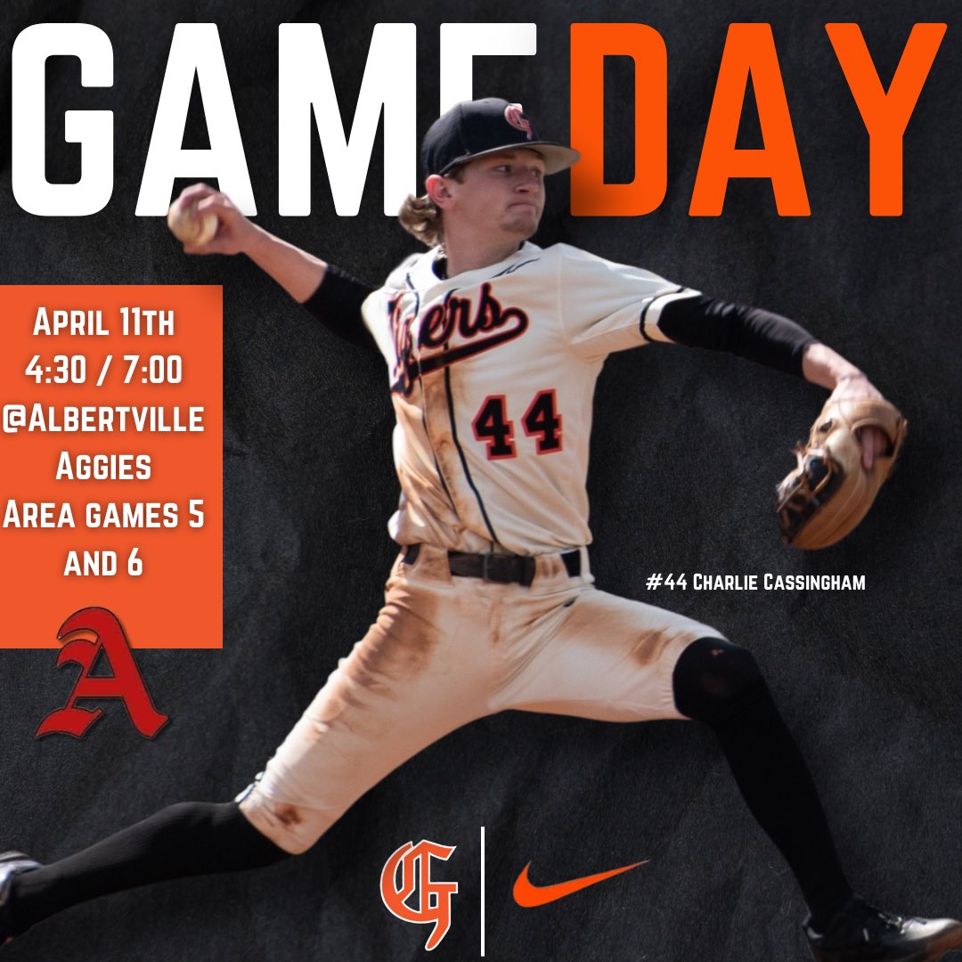 Business Trip… 🆚Albertville Aggies ⌚️4:30 / 7:00 🏟️Albertville High School ➡️Area Games 5 and 6 (3-0 Record)