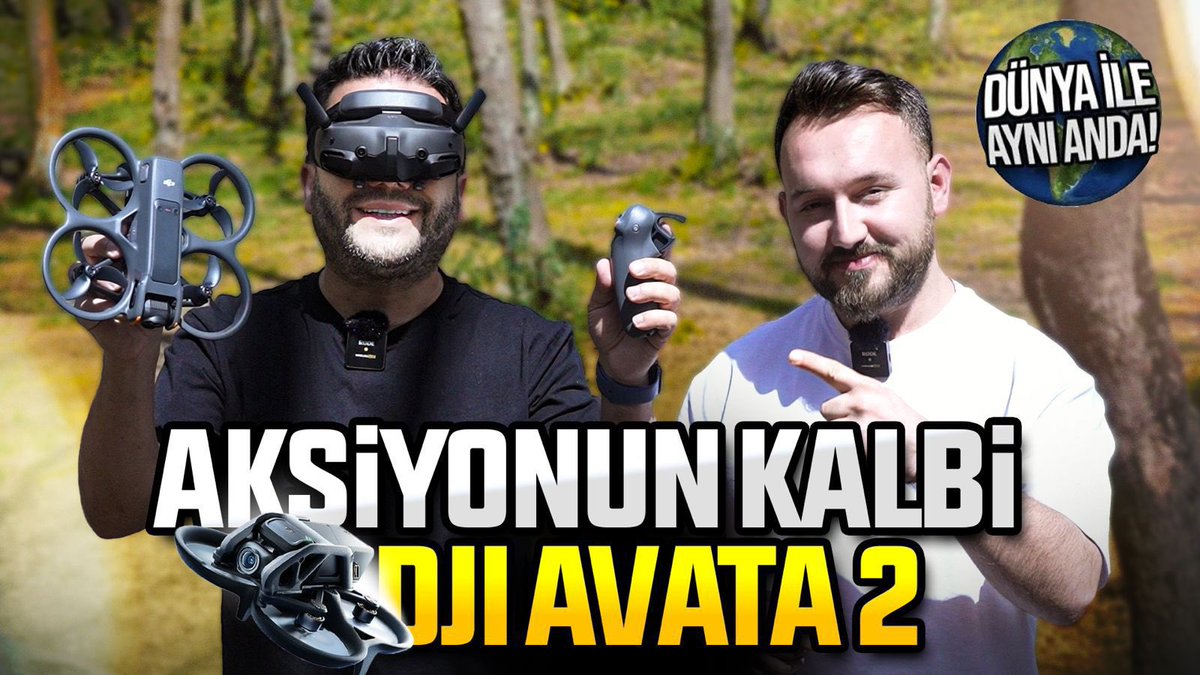 DJI Avata 2 inceleme! - Drone tutkunları için üretildi! 🔗 youtu.be/1GcniaZLbBk?si… #dji #djiavata2 #fpv