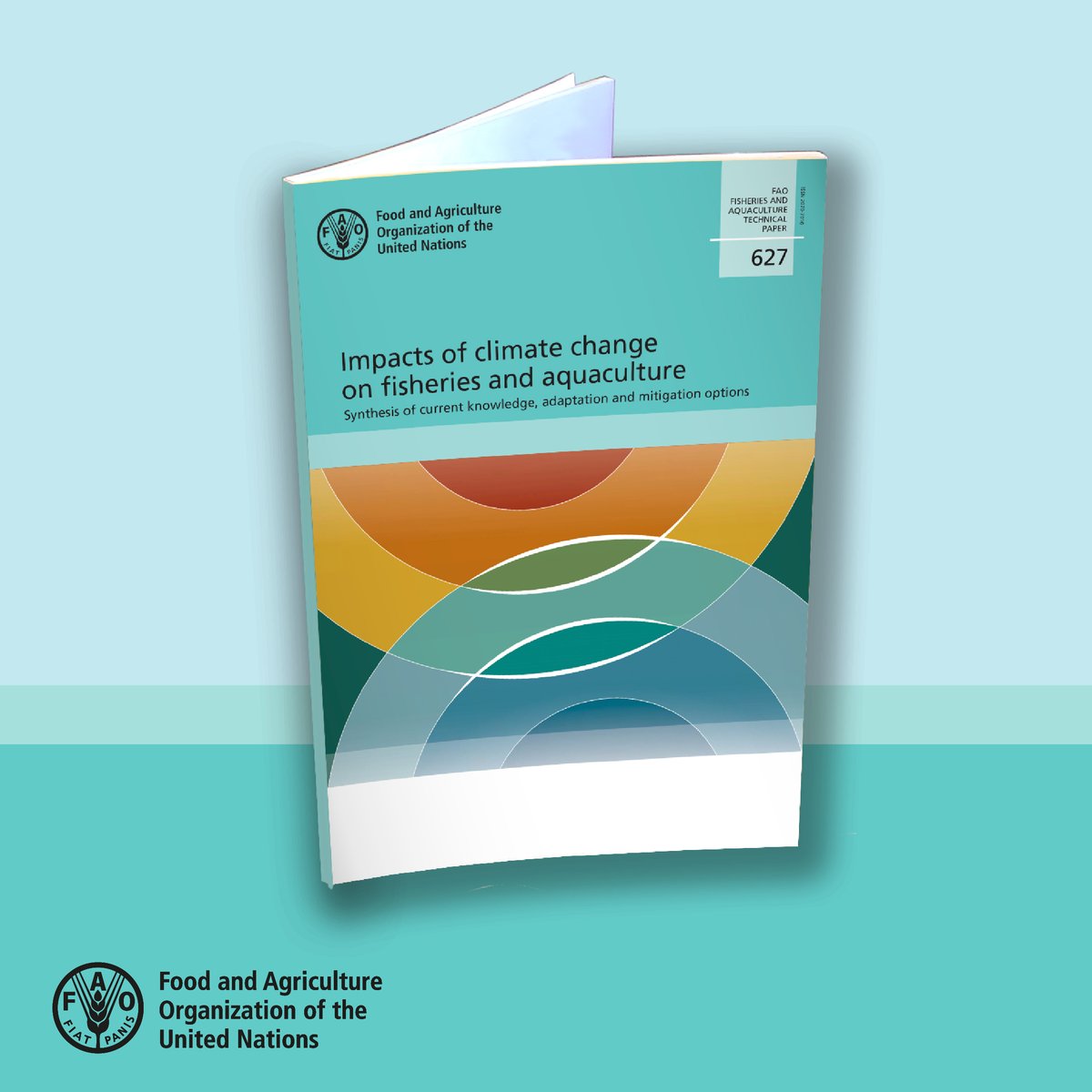 #ClimateChange affects #fisheries & #aquaculture. Understanding its impacts is crucial for effective responses. This @FAOFish report provides crucial insights, data & knowledge. Read it to learn the impacts, risks, & opportunities 👉bit.ly/3CJaTxq #OceanDecade