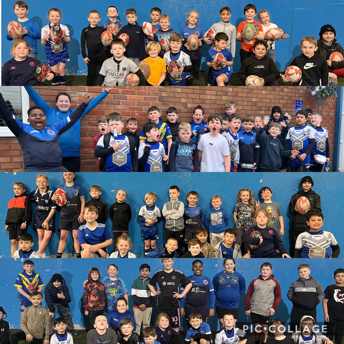 🗣️That’s all folks! Unfortunately last day of our #HAF2024 Easter🏉Camp, another massive success as 100+ kids from the town attended and got themselves fully involved in our great game. Brilliant for our club,brilliant for RL & brilliant for Rochdale. #providing3RL4all