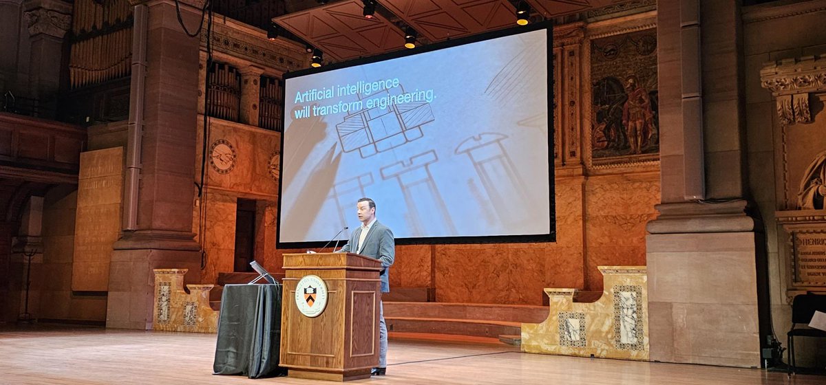 Ryan Adams, professor of computer science at #PrincetonU, discusses how AI will transform engineering. #NJAIsummit.
