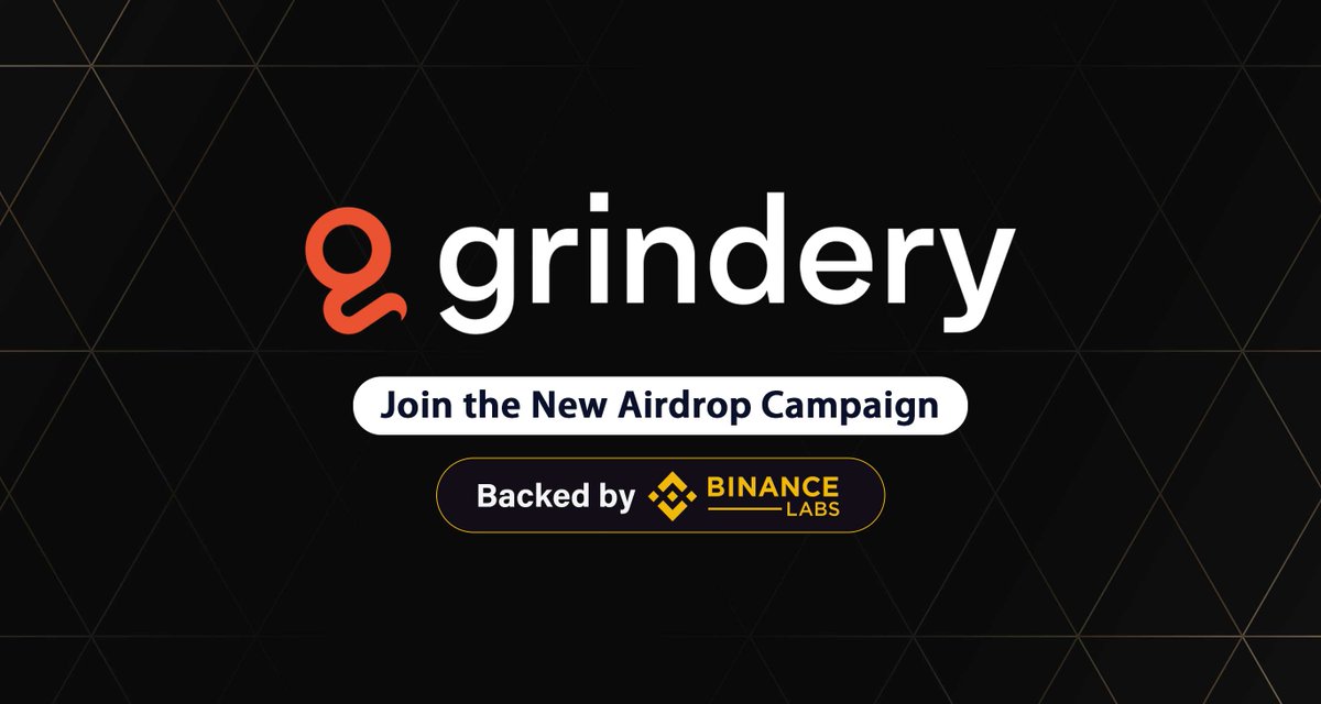 New Airdrop Campaign by Binance Labs backed @grindery_io! 🪂 Earn 100 G1 tokens for completing account setup on Telegram Wallet Bot. Start here in Telegram 👉 t.me/grinderyaibot?… 1️⃣ Earn 300 G1 for following Grindery on Twitter use t.me/GrinderyBuzzBot 2️⃣ 30 G1 for