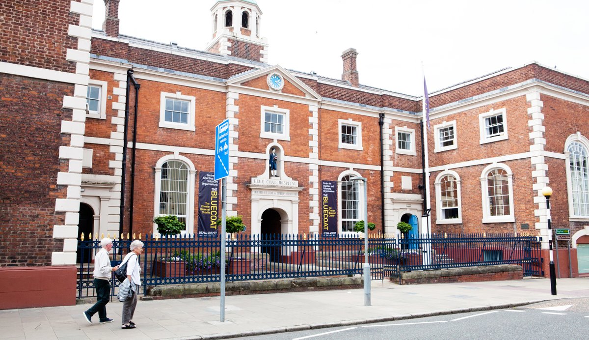 The beautiful Grade II listed Bluecoat building has two meeting rooms available to hire to all, with stunning views. 

All profits made go to our grant giving scheme funding local organisations combatting poverty and inequality

thechesterbluecoatcharity.co.uk/meeting-rooms/

#chester #meetingroom